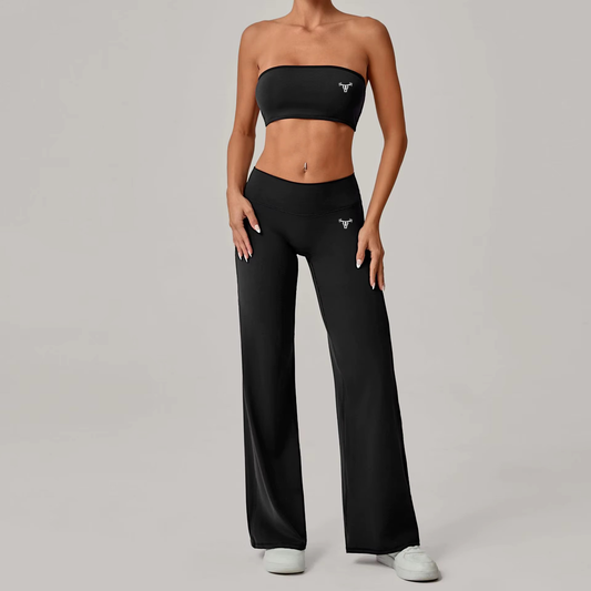 Limitless Flow Bandeau Bra Noir