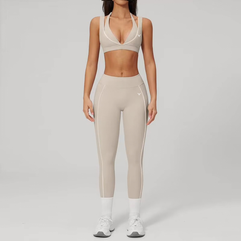 Limitless Pace Bra Oatmeal