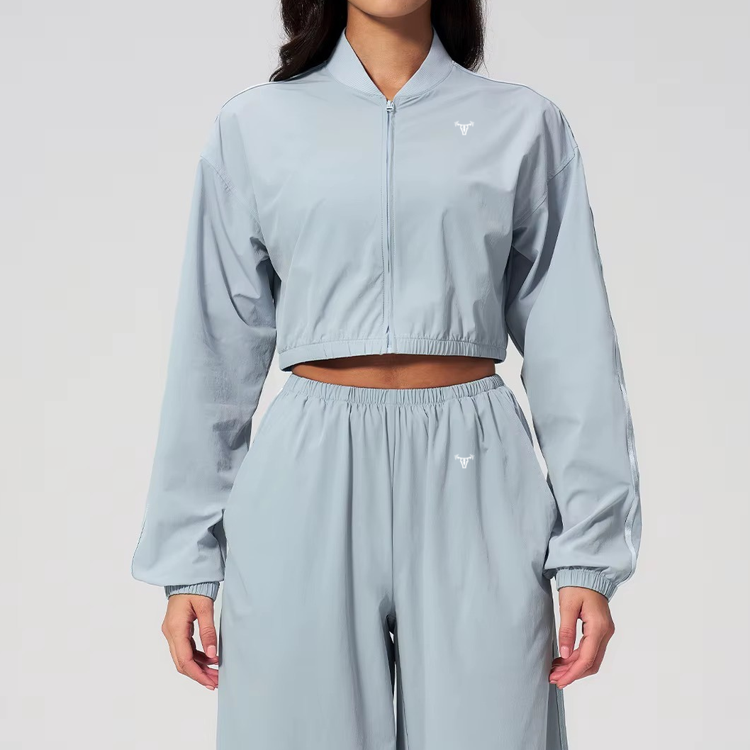 PRE-ORDER Iconic Motion Cropped Jacket Frost
