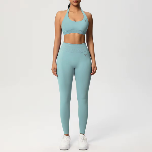 Seamless Define Iconic Legging Aqua