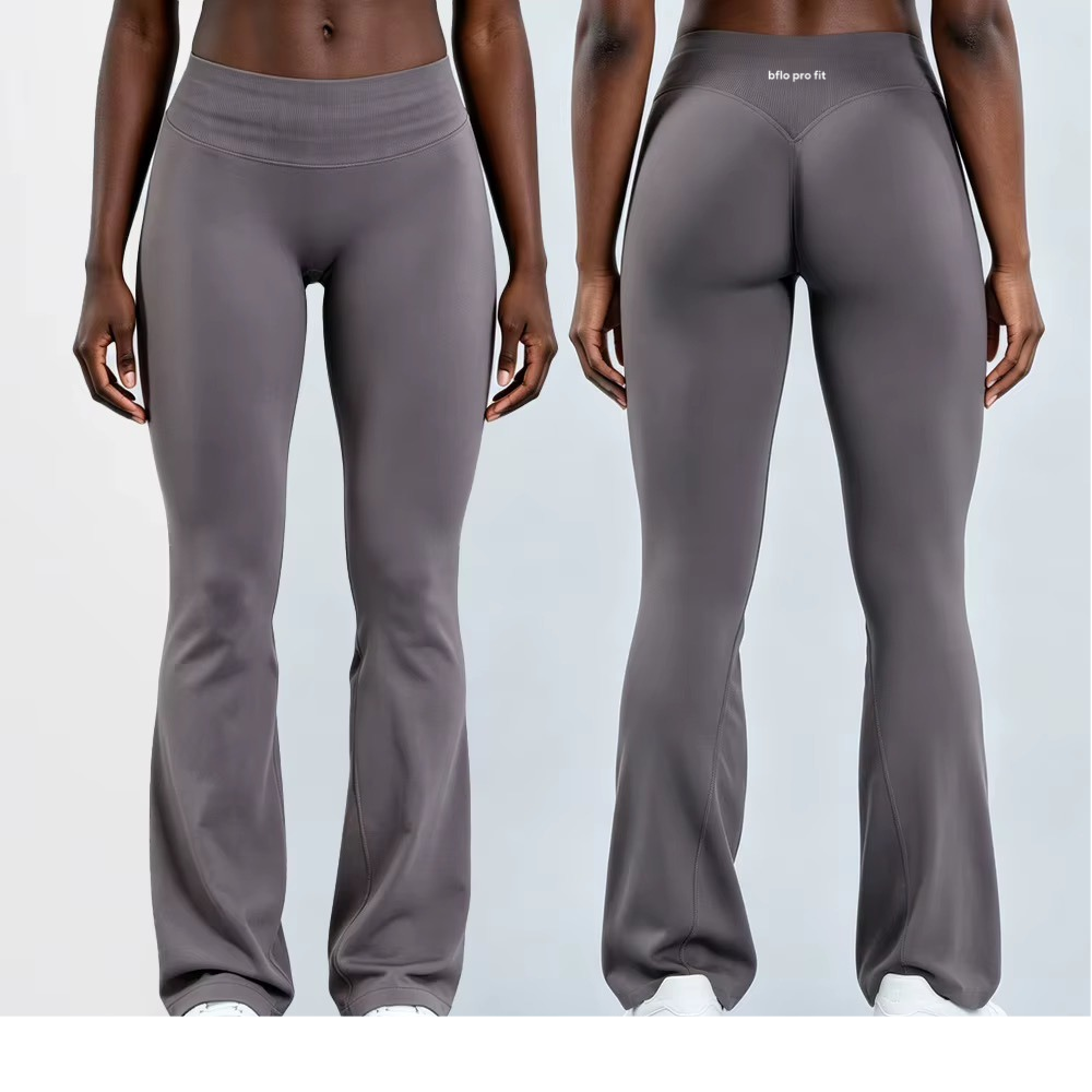 PRE-ORDER Seamless Flare Legging Shadow