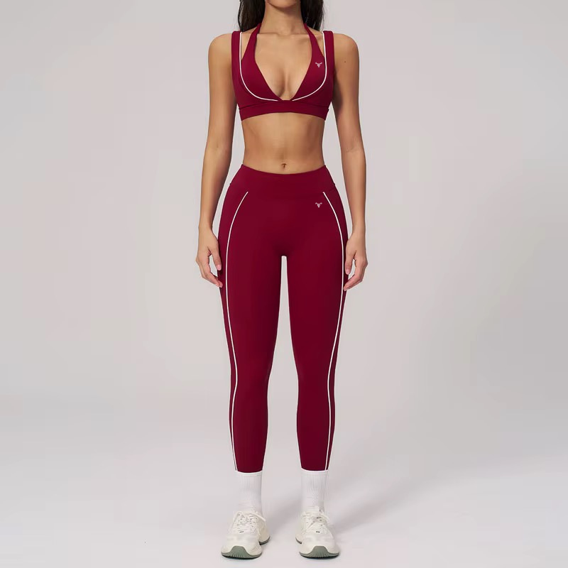 Limitless Pace Bra Crimson