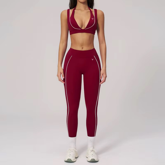 Limitless Pace Legging Crimson
