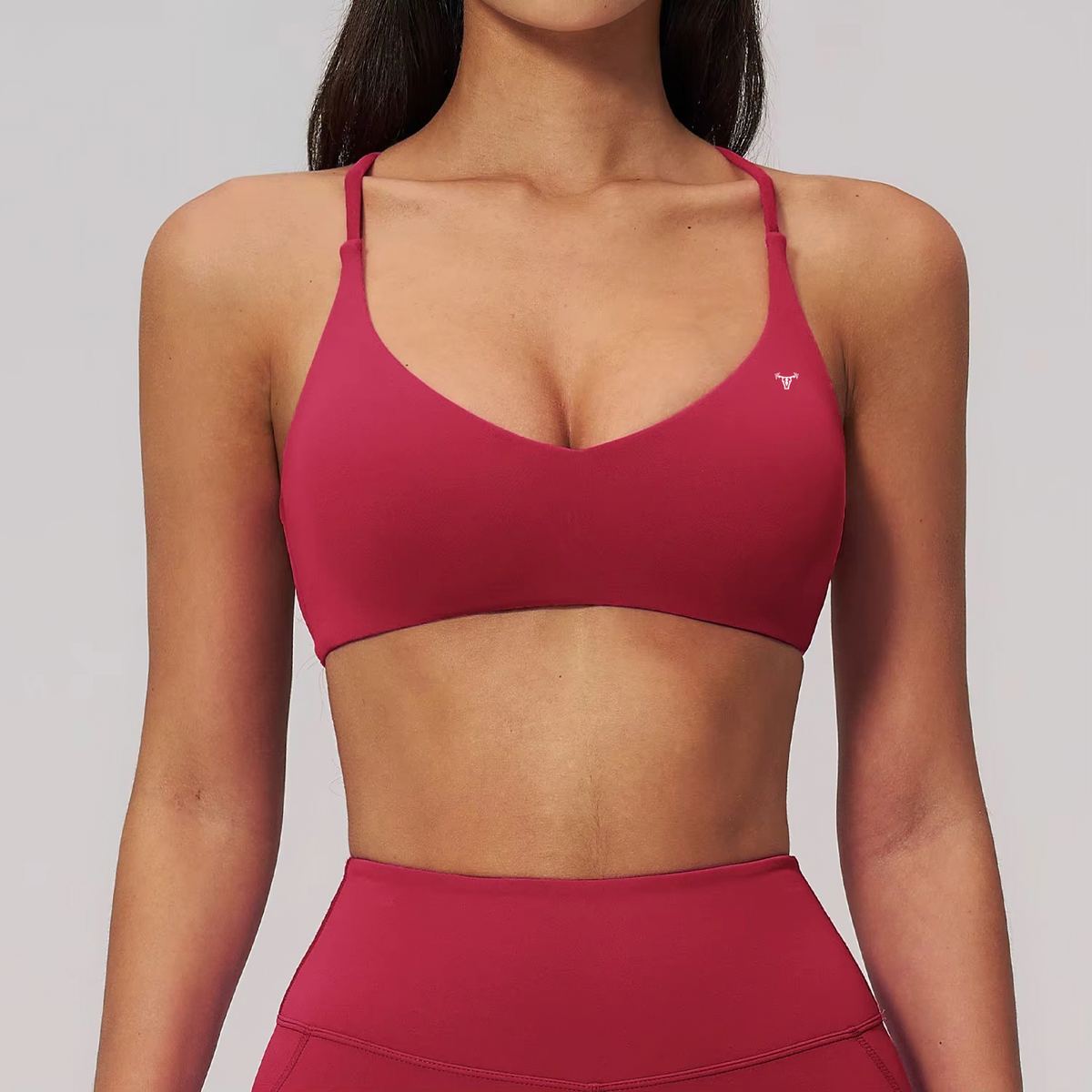 Limitless Crossback Bra Bills Red