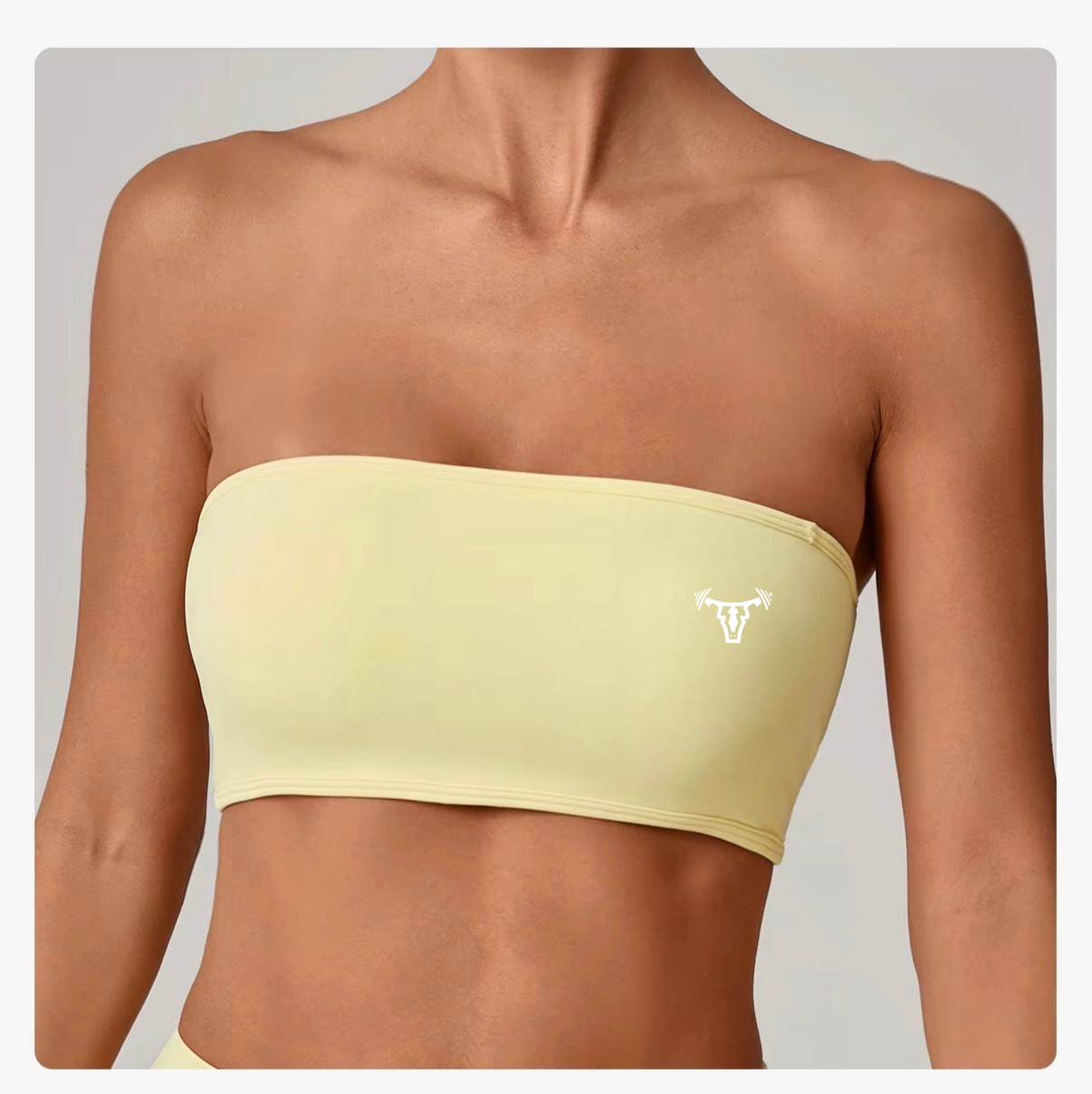 Limitless Flow Bandeau Bra Buttercup