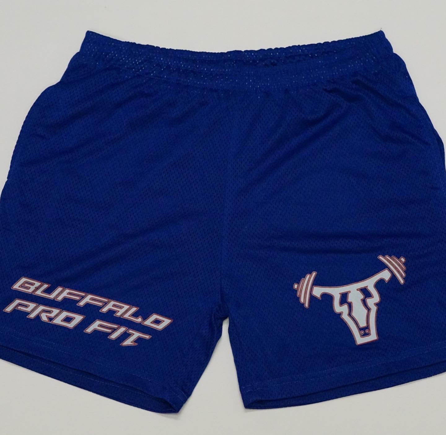 Statement Mesh Shorts Bills x Blue