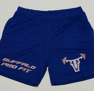 Statement Mesh Shorts Bills x Blue