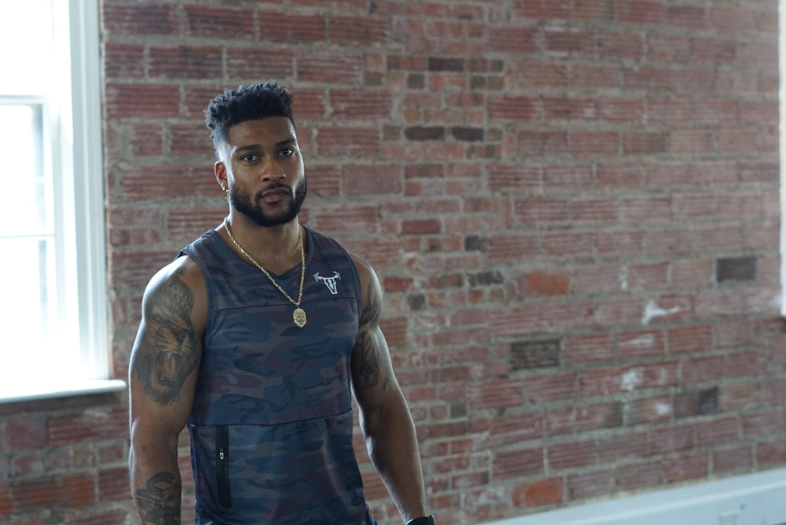 Iconic Men's Performance Tank Camouflage