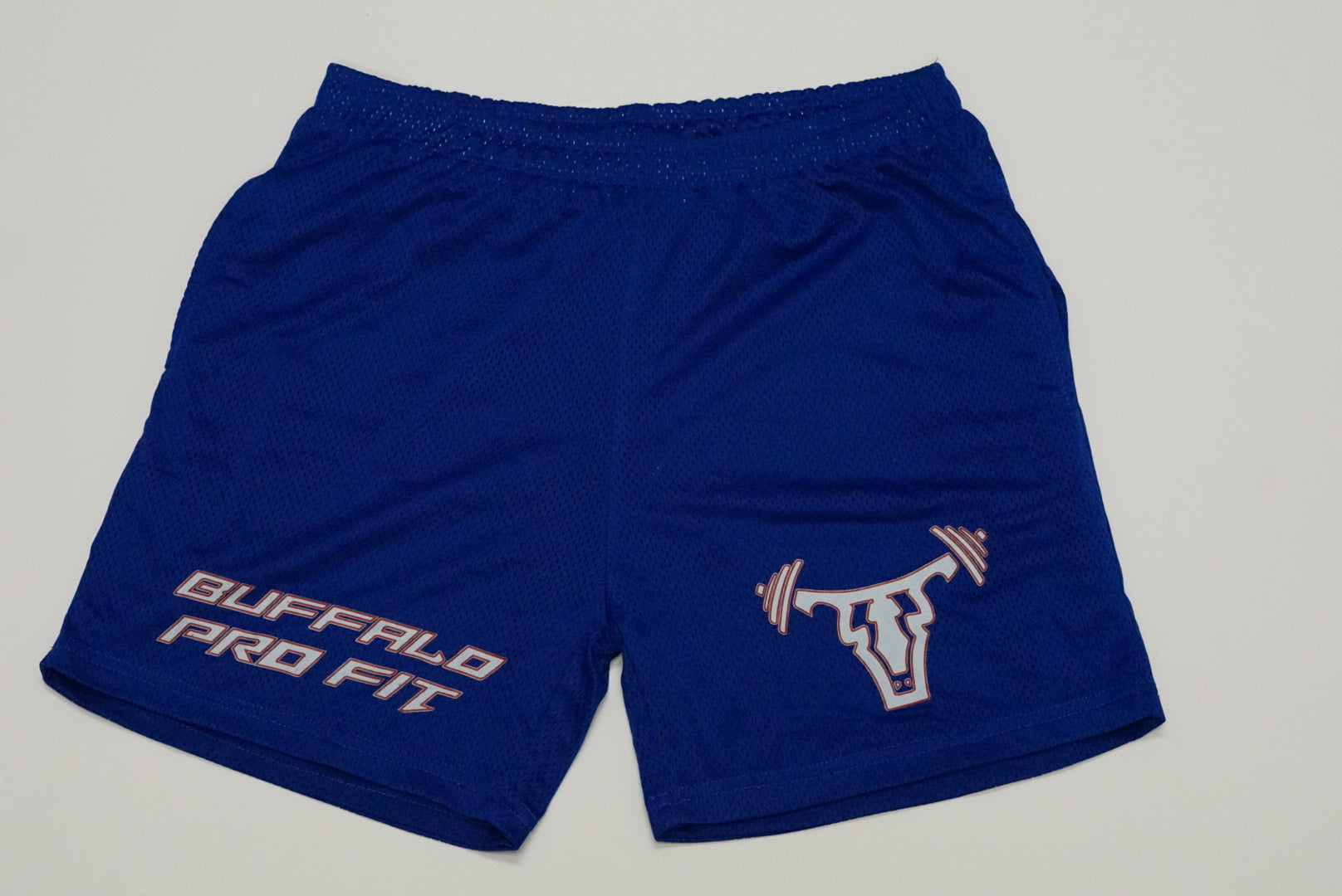 Statement Mesh Shorts Bills x Blue