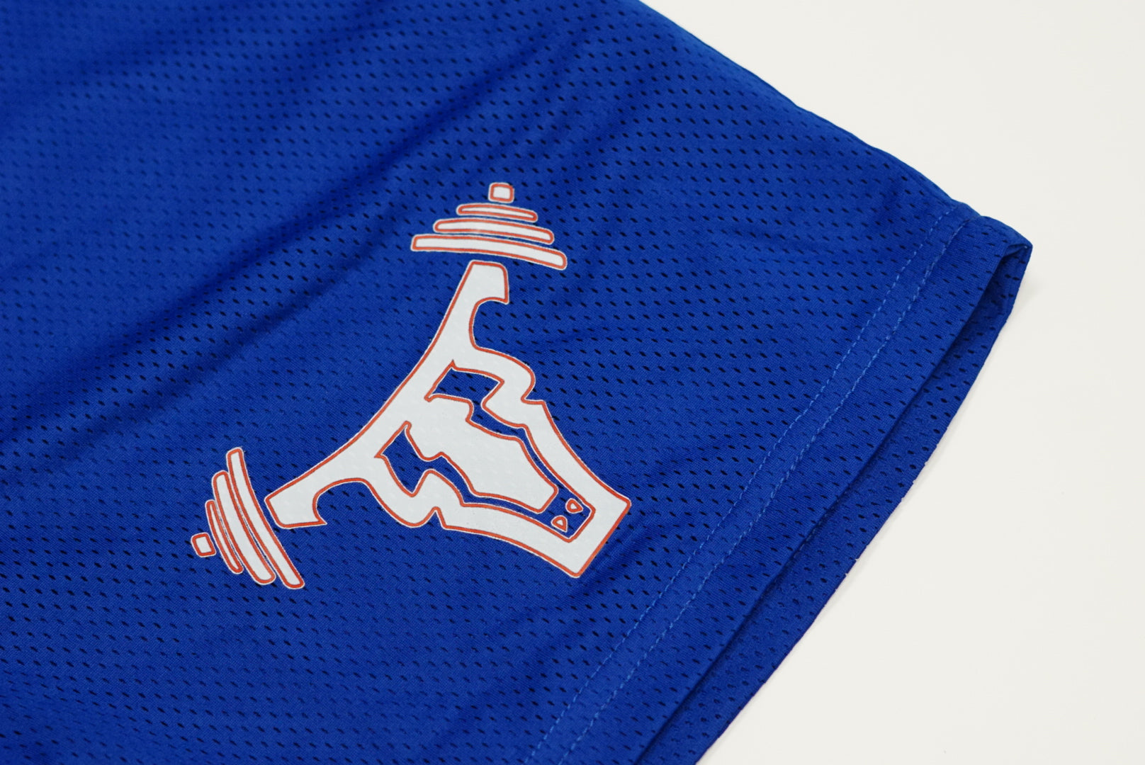 Statement Mesh Shorts Bills x Blue
